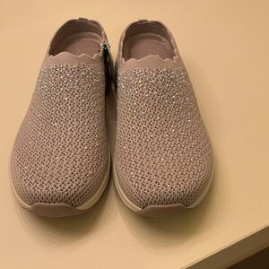 Skechers Glitter Knit Slip-On Shoes